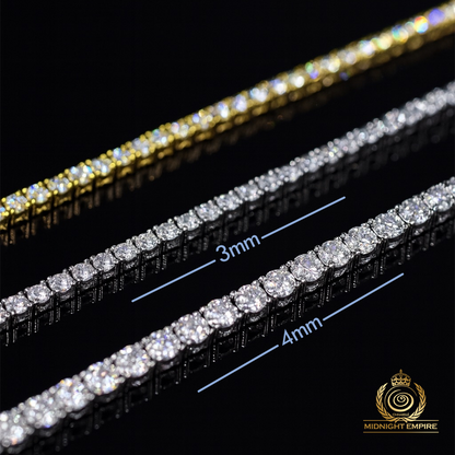 VVS Moissanite Tennis Chain
